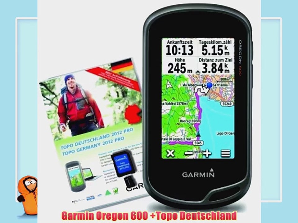 Garmin Oregon 600  Topo Deutschland