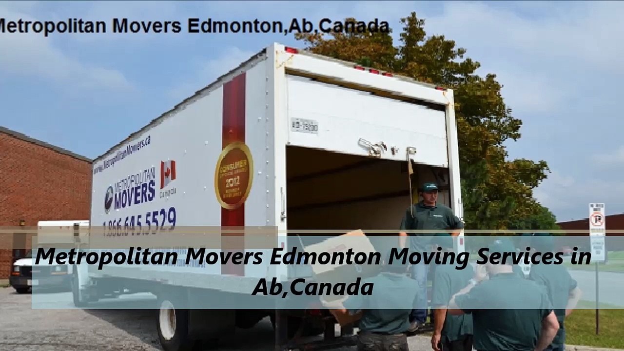 Metropolitan Movers Edmonton : Get A Moving Quote