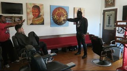 BARBERSHOP MURDER PRANK!