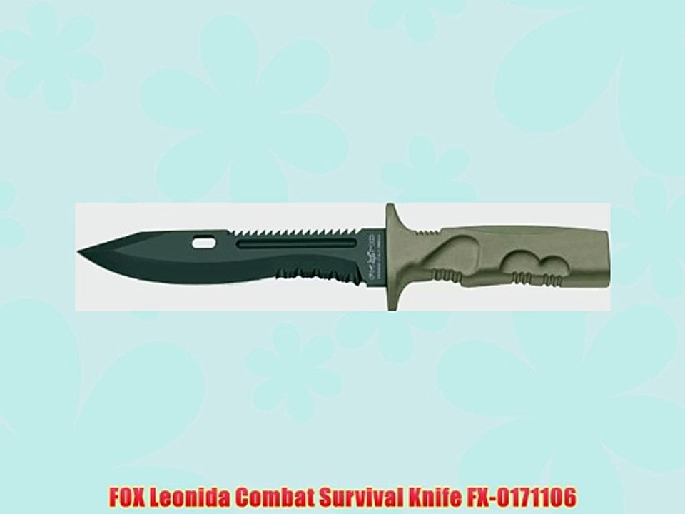 FOX Leonida Combat Survival Knife FX-0171106