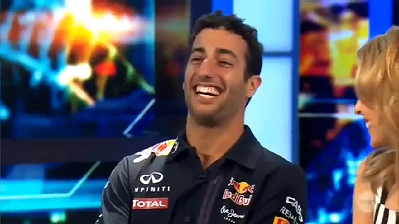 Kylie Minogue  and daniel Ricciardo interview 03.2015