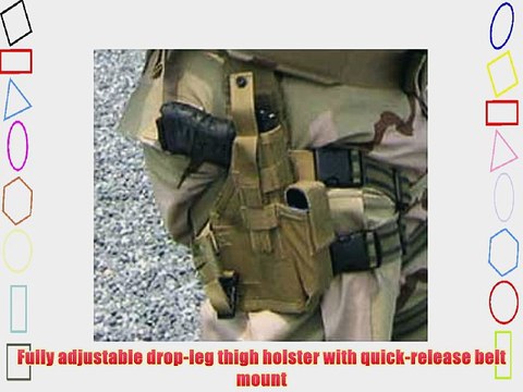 BLACKHAWK! Omega VI Ultra Universal Modular Light Holster Olive Drab
