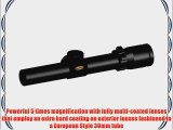 Weaver Super Slam Matte Scope (1-5 x 24 Dangerous Game with Heavy Dual-X Reticle and 30mm Tube)