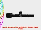 Nightforce ATACR 5-25x56mm Riflescope w/ Zerostop - .1 Mil-Radian - Mil-R Reticle Black C446