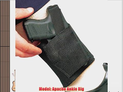 Desantis Apache Holster For Glock 26 Right Hand Black