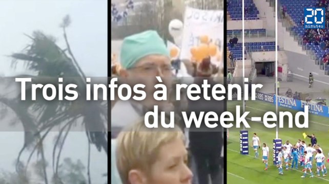 Les trois infos à retenir de ce Week-end du 14 et 15 mars 2015 #médecins #Vanuatu #Rugby