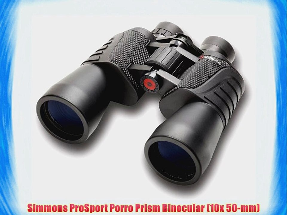 Simmons ProSport Porro Prism Binocular (10x 50-mm)