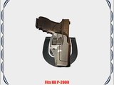 BLACKHAWK! Serpa CQC Gun Metal Grey Sportster Holster Size 16 Right Hand (HK P-2000 R Gn Mtl