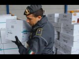 Gioia Tauro (RC) - Sequestrate 14 tonnellate di sigarette al porto (16.03.15)