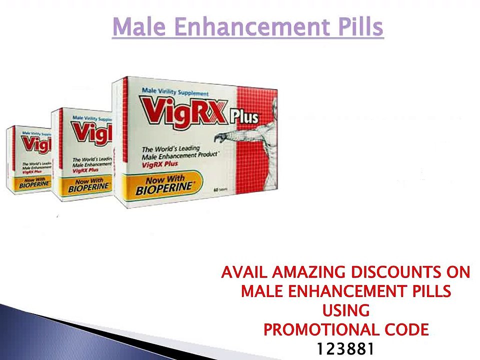 Male Enhancement Pills