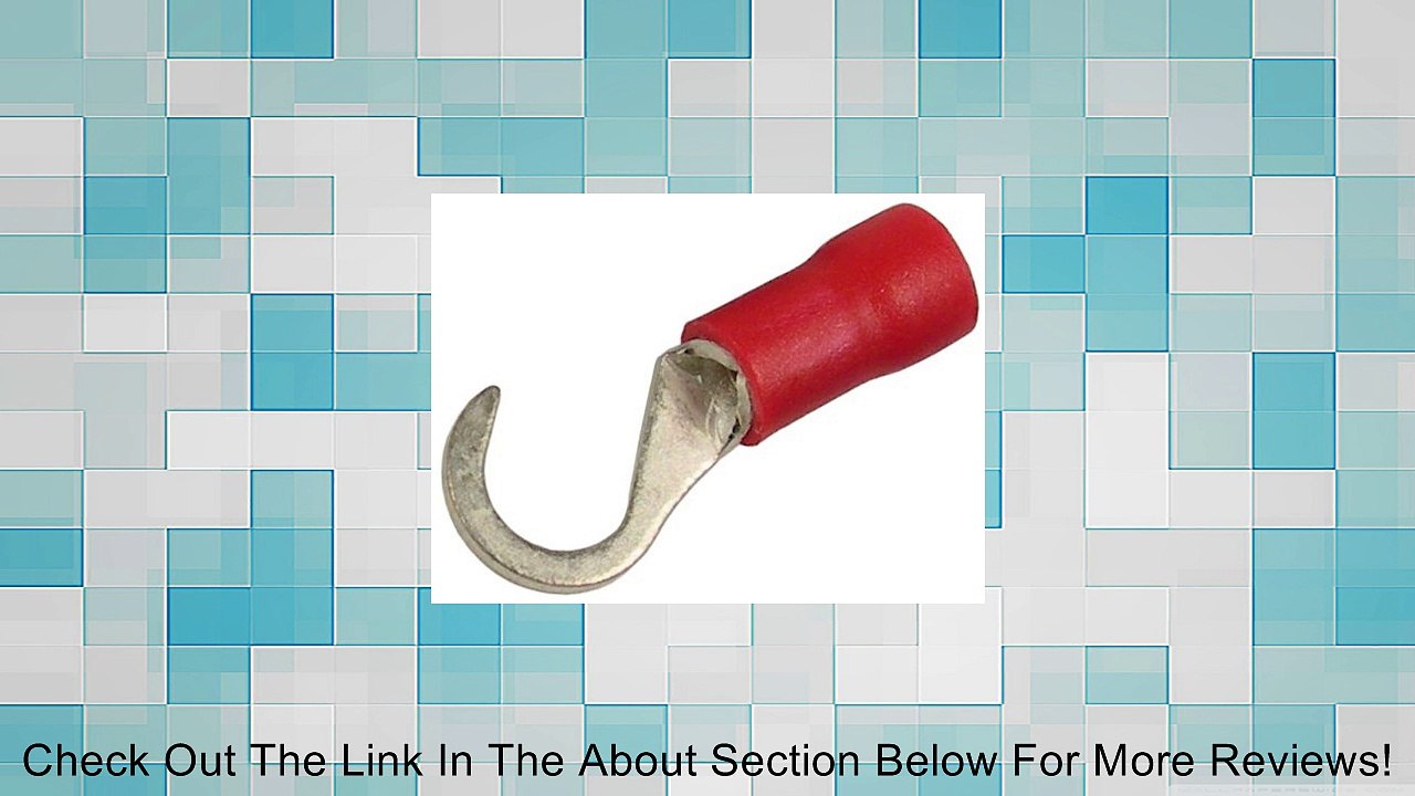 Pico 1743PT 22-16 AWG(Red) Flared Vinyl Insulated Electrical Wiring #6 Hook Terminals 100 Per Package Review