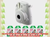 Fujifilm FU64-MINI8WK100 INSTAX MINI 8 Camera and Film Kit with 100 Exposures (White)