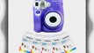 Polaroid PIC-300P Instant Camera in Purple   5 PACK OF FILM PAPER