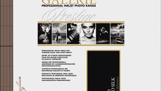Ilford 2002419 8.5 X 11 Inches GALERIE Prestige Gold Mono Silk 25 Sheet Pack (Black)