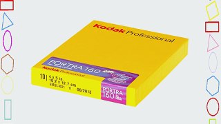 Kodak 1710516 Professional Portra Color Film ISO 160  4 x 5 Inches 10 Sheets (Yellow)
