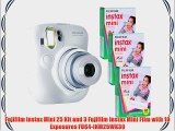Fujifilm Instax Mini 25 Kit and 3 Fujifilm Instax Mini Film with 10 Exposures FU64-INM25WK30