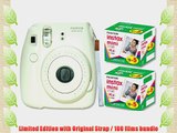 Fuji film Instax Mini 8 genuine strap Instant Camera White type INS MINI 8 WHITE N (Japan import)