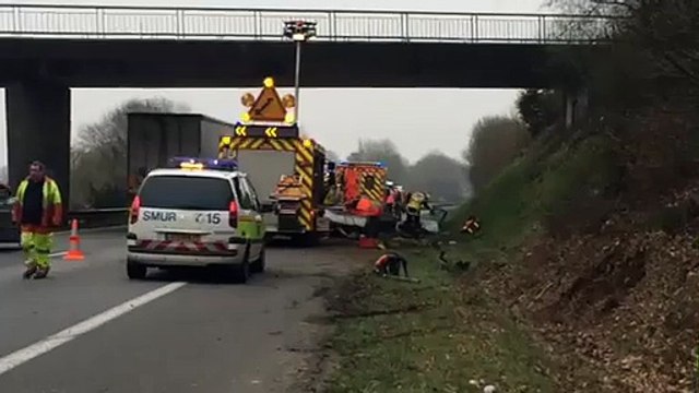 Fait divers. Accident sur la voie express à Saint-Yvi