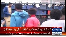 Is Christians Are Protesting Or They Are On Picnic??? Looted Cold Drink Van During Protest