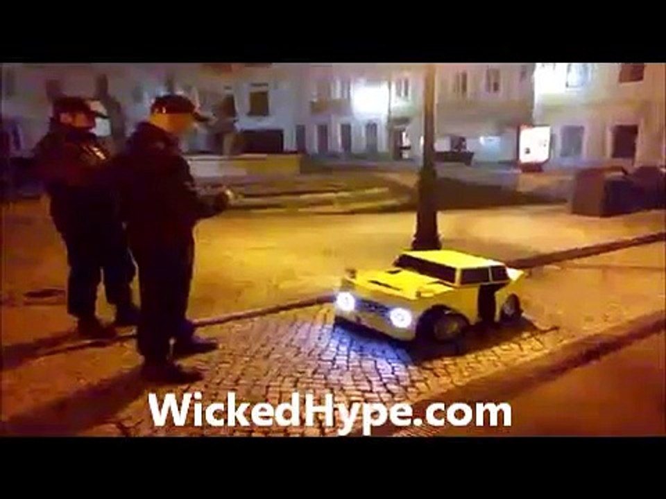 Tiny Car Escapes Ticket