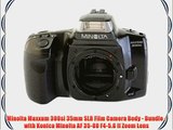 Minolta Maxxum 300si 35mm SLR Film Camera Body - Bundle - with Konica Minolta AF 35-80 F4-5.6