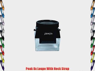 Peak 8x Loupe With Neck Strap