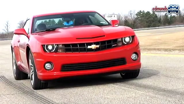 Camaro Fights Mustang and Challenger - Muscle Car Comparison Edmunds.com
