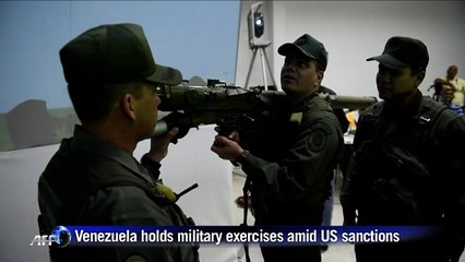 Venezuela holds military exercises amid new US sanctions