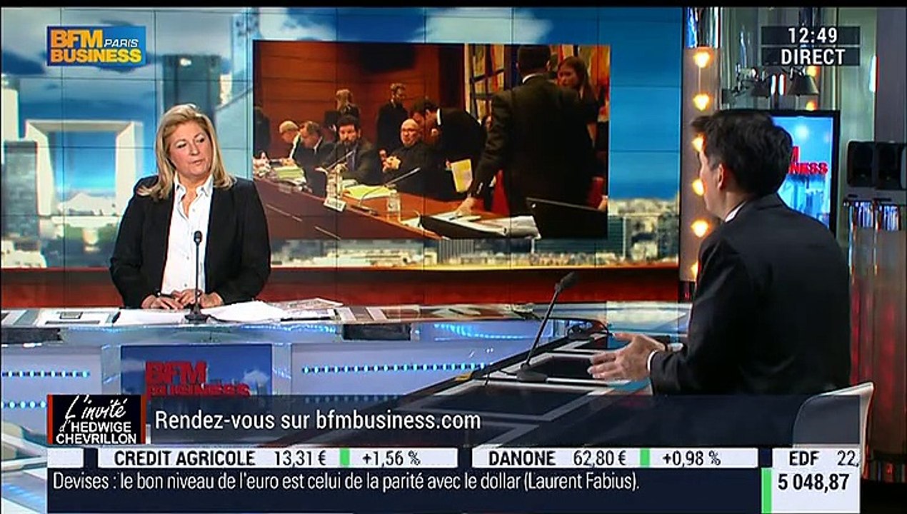 16/03/15 Olivier Faure invité de BFM Business