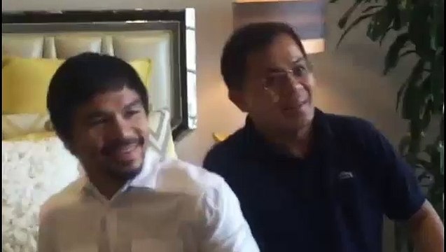 Manny Pacquiao visits Beverly Hills mansion belonged to rapper P. Diddy