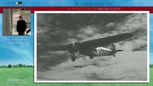 Bastien Lucas - Je viens vers toi (Ceci est un promoscope*)