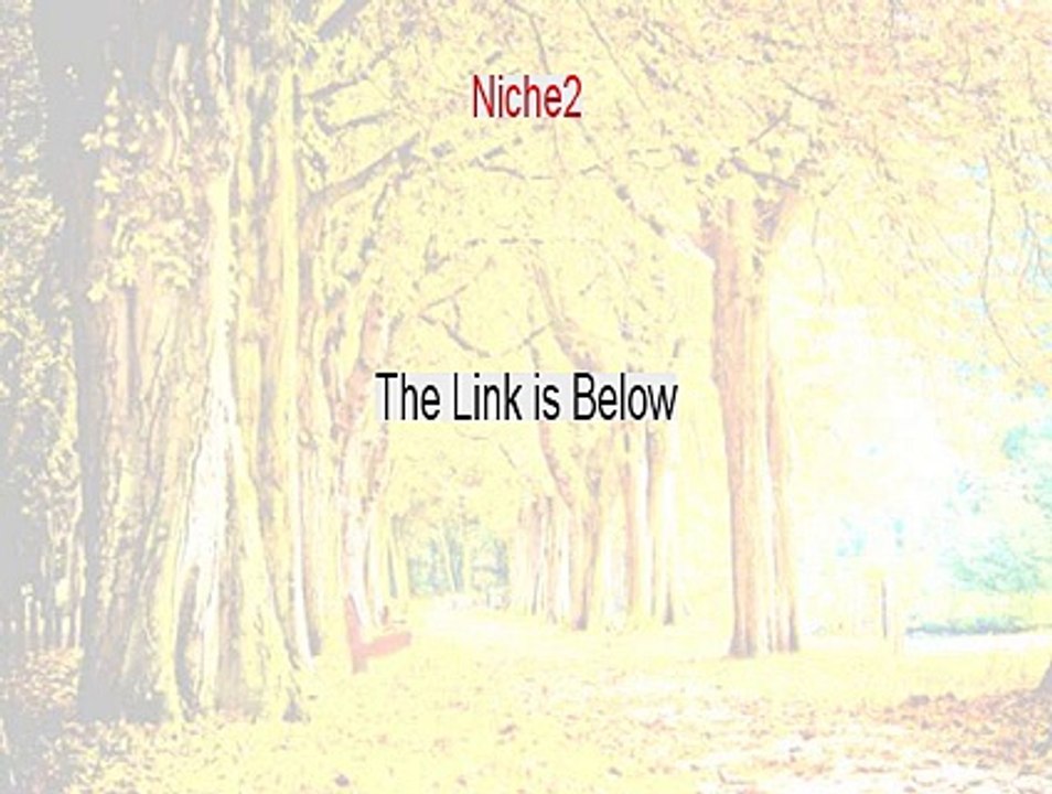 Niche2 Review (Hear my Review 2015)