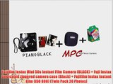 Fujifilm Instax Mini 50s Instant Film Camera (BLACK)   Fuji Instax Dedicated zippered camera