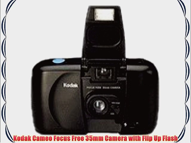 Kodak Cameo Focus Free 35mm Camera with Flip Up Flash - video