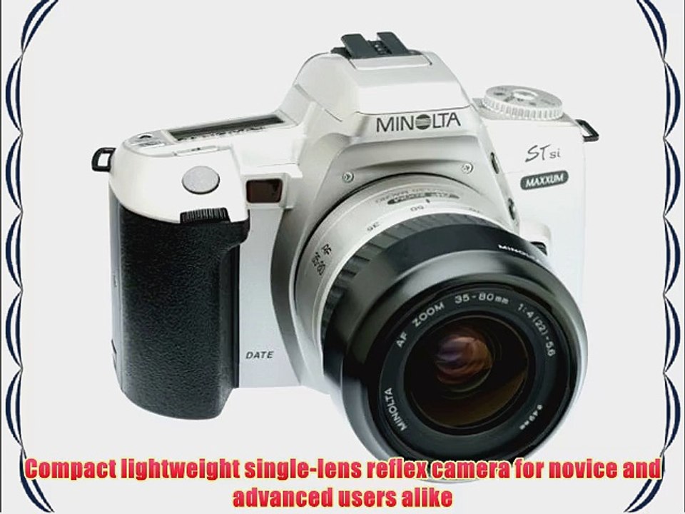 Minolta Maxxum STsi Panorama Date 35mm SLR Camera Kit with 35-80mm Lens