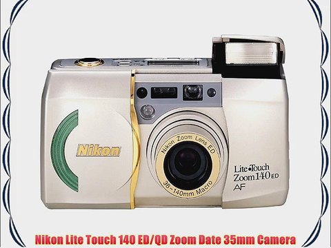 Nikon Lite Touch 140 ED/QD Zoom Date 35mm Camera