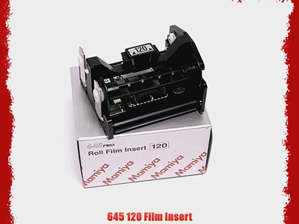 645 120 Film Insert