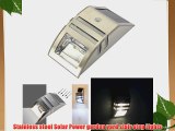 DBPOWER? Outdoor Security LED Motion-Activated Solar Light Silver