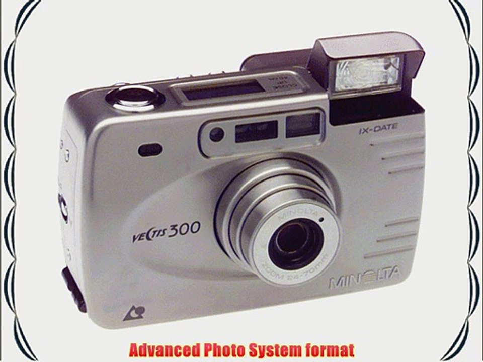 Minolta Vectis 300 Beam APS Camera