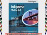 Inkpress Inkjet Matte 60 Photo Paper 8x10 50 Sheets