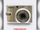 Vivitar ViviCam 5355 5MP CMOS 3x Optical Zoom 2.36 LCD Digital Camera
