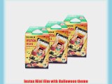 Fujifilm Instax Mini Film for Instant Film Camera - Halloween 10 Sheets/Pack x 3(total 30 Sheets)