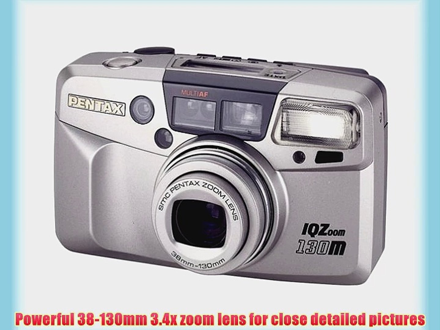 Pentax IQ Zoom 130M Date 35mm Camera - video Dailymotion