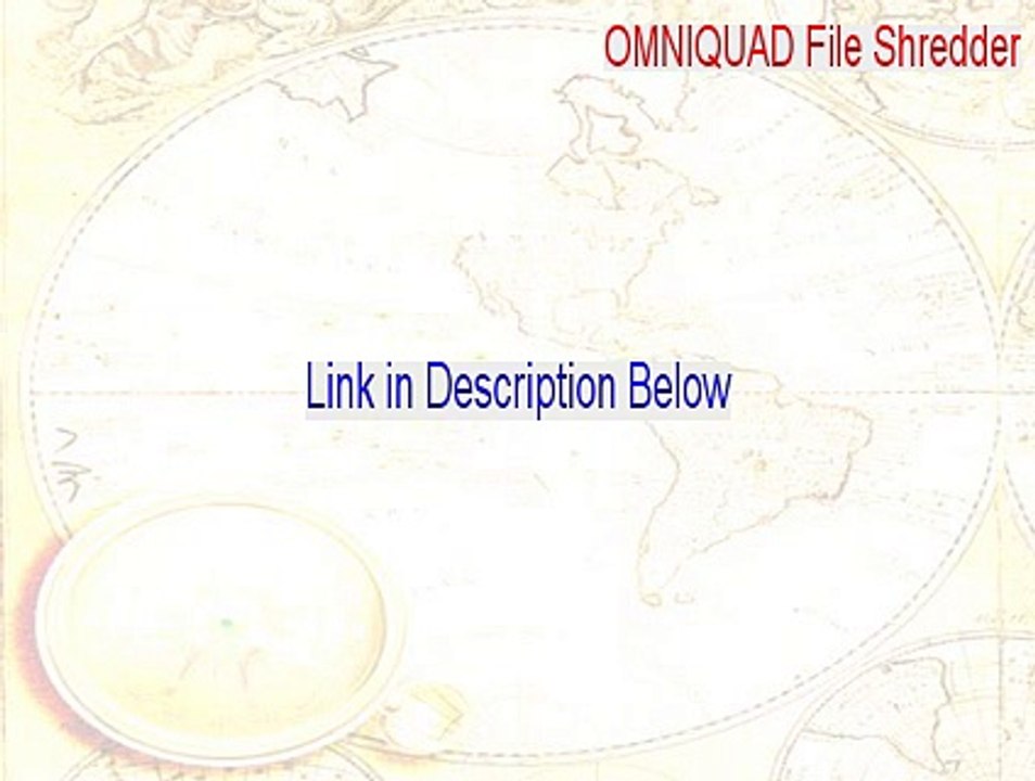 OMNIQUAD File Shredder Cracked (OMNIQUAD File Shredder)