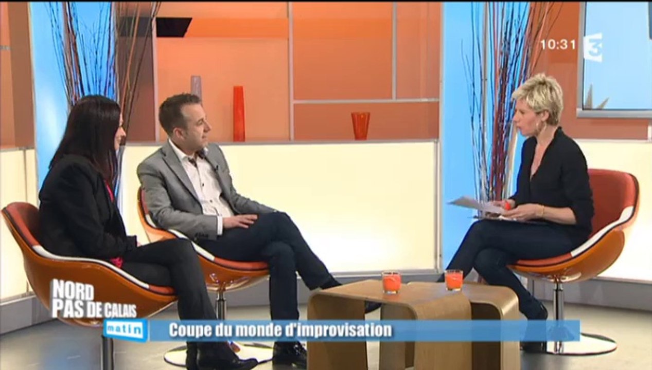Nord Pas de Calais Matin 16-03-2015 - Coupe du monde d'improvisation