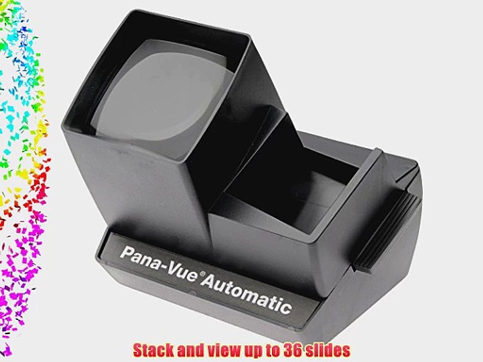 Pana-Vue Automatic Lighted 2x2 Slide Viewer for 35mm