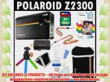 Polaroid Z2300 10MP Digital Instant Print Camera (Black) with 16GB Card   Pouch   Tripod