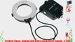 Aputure Amaran AHL-C60 DSLR Camera LED Ring Flash Video Light w Rings