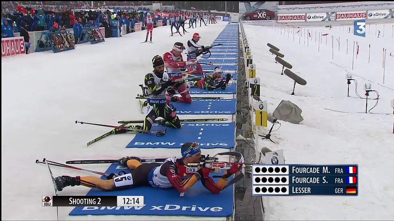 Biathlon, poursuite H des ChM de Kontiolahti, 08 mars 2015