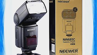 Neewer NW685C E-TLL II *High Speed Sync* HSS LCD Display Speedlite Flash for Canon 5D Mark